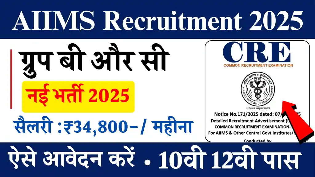 AIIMS Group B & C Vacancy 2025