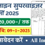 Child Helpline Supervisor Bharti 2025