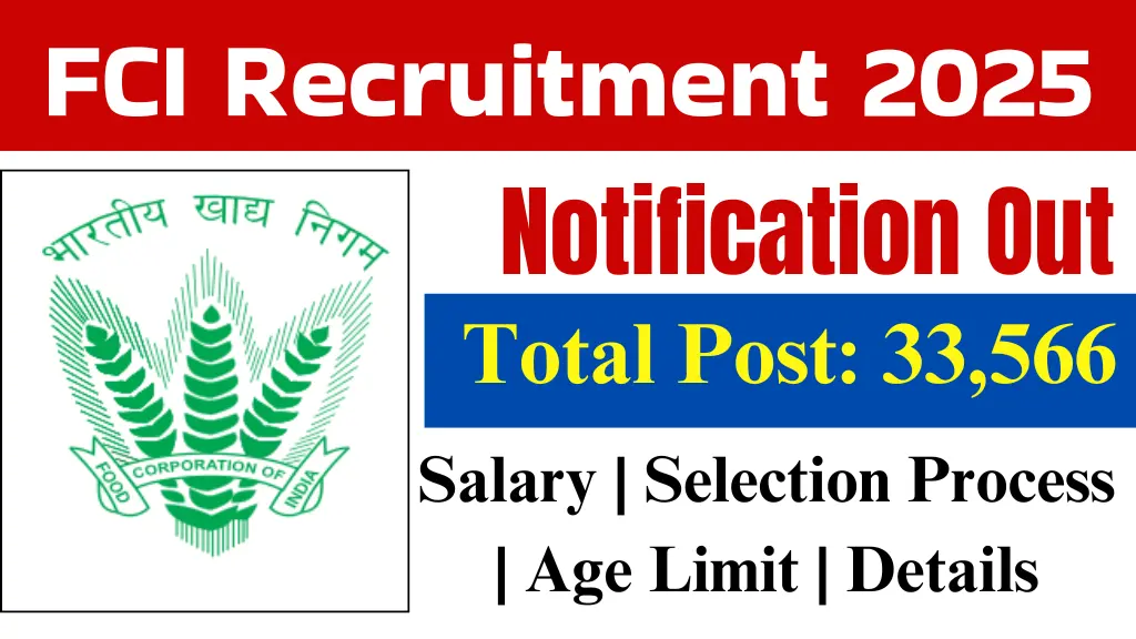 FCI Vacancy 2025